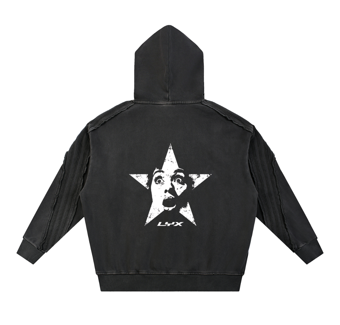 Cropped Star Hoodie