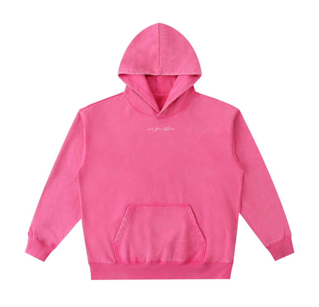 Bubblegum Script Hoodie